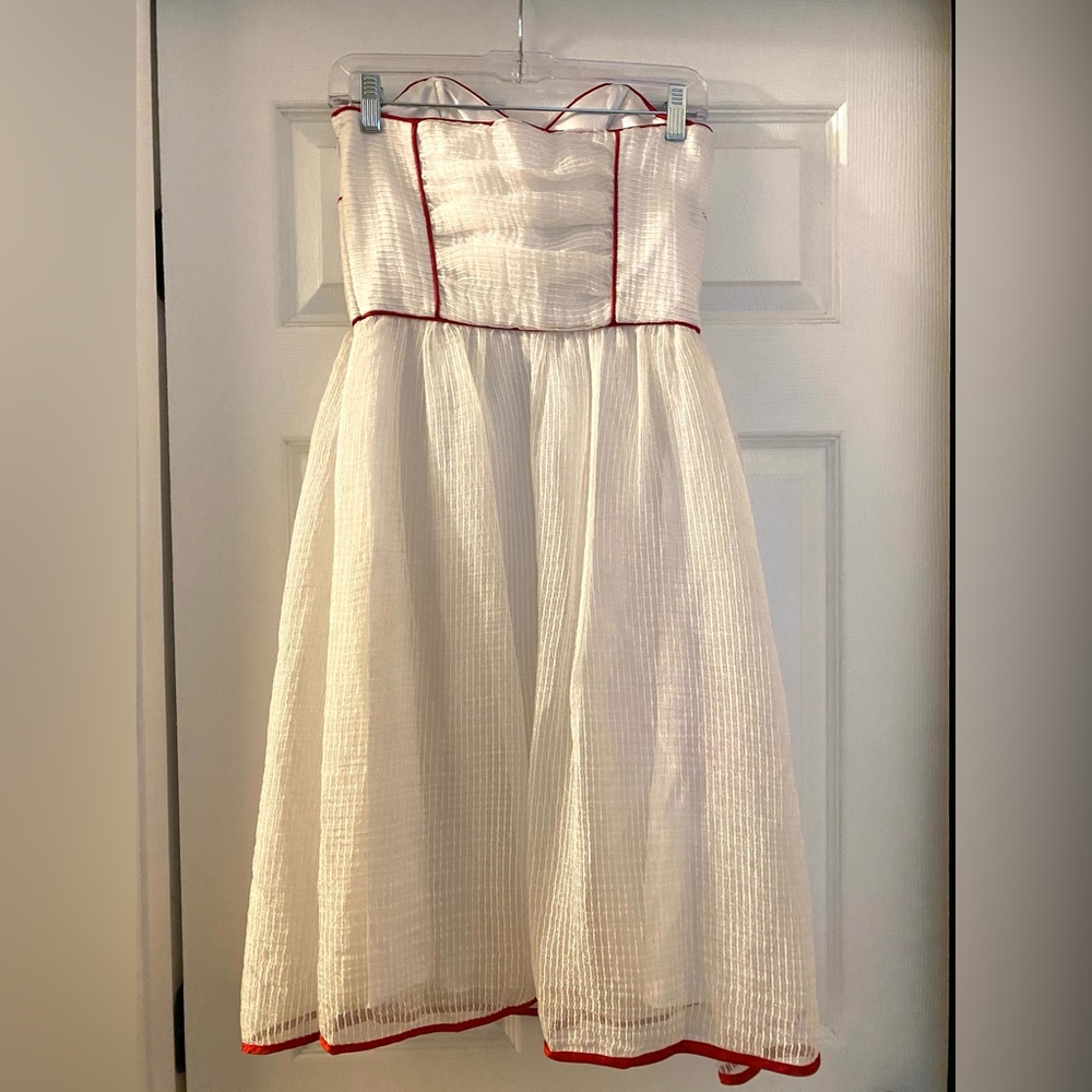 Y2K Era Besty Johnson Sailorcore Dress - Picture 3 of 6